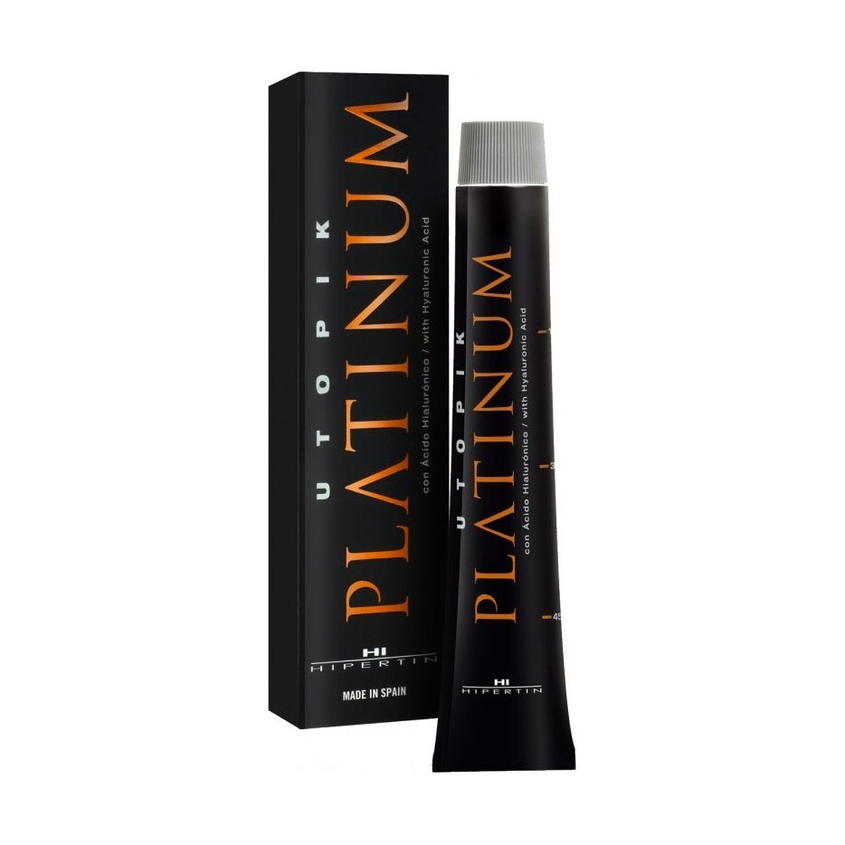 Перманентна фарба для волосся Hipertin Utopik Platinum з гіалуроновою кислотою, 7.74 Copperish Sandy Blonde, 60 мл